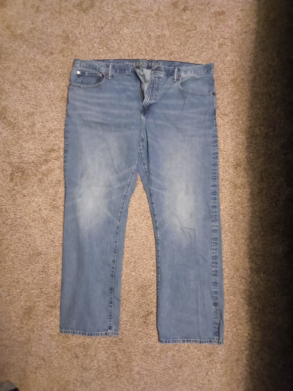 American Eagle Outfitters Light Blue Relaxed Men’s Jeans